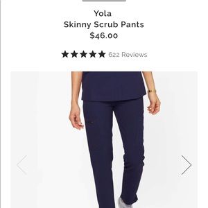 COPY - Figs skinny yola pants